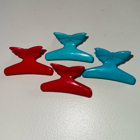 Vintage 90s butterfly Claw Butterfly Clips, Hair Clips, - Picture 2 of 6